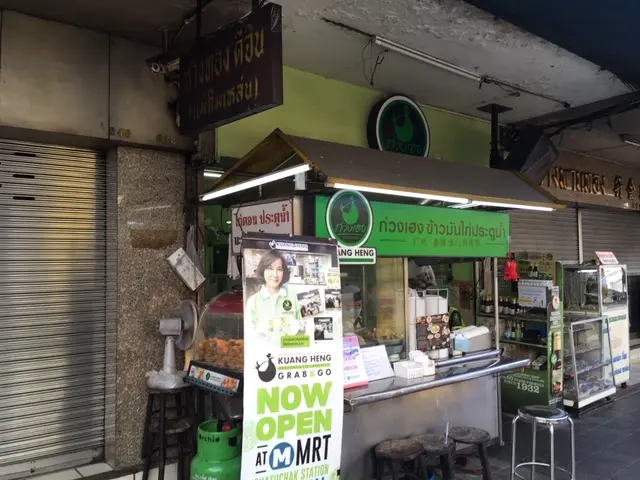緑のカオマンガイ　店舗