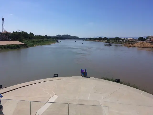 ナコンサワン パーサーン チャオプラヤー川、ピン川、ナーン川の合流地点