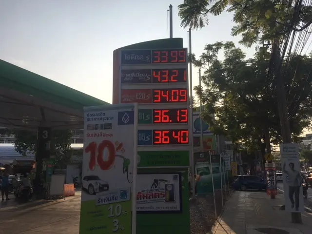 タイのガソリンスタンド