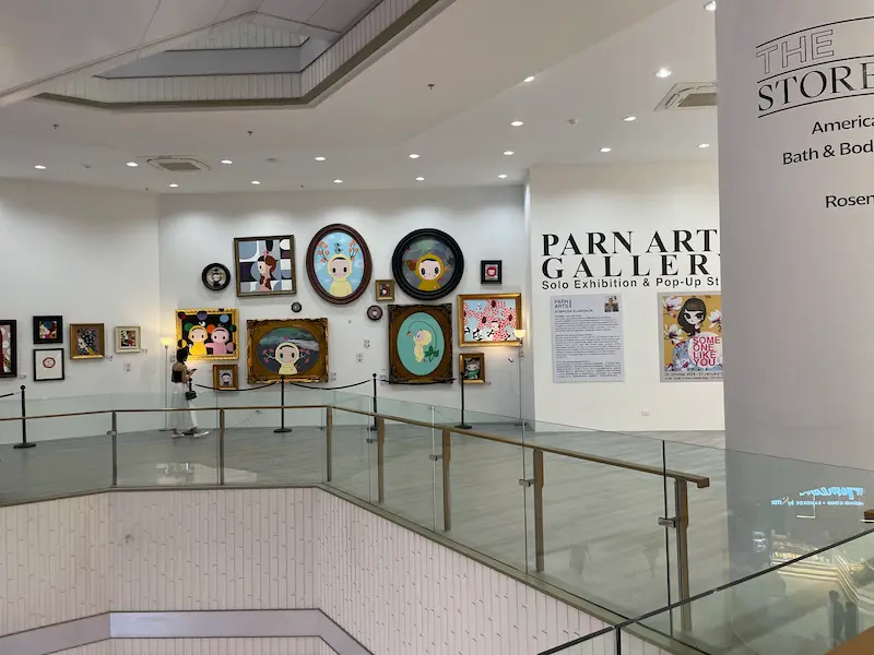 ワンバンコク Parade G階 アート展示場