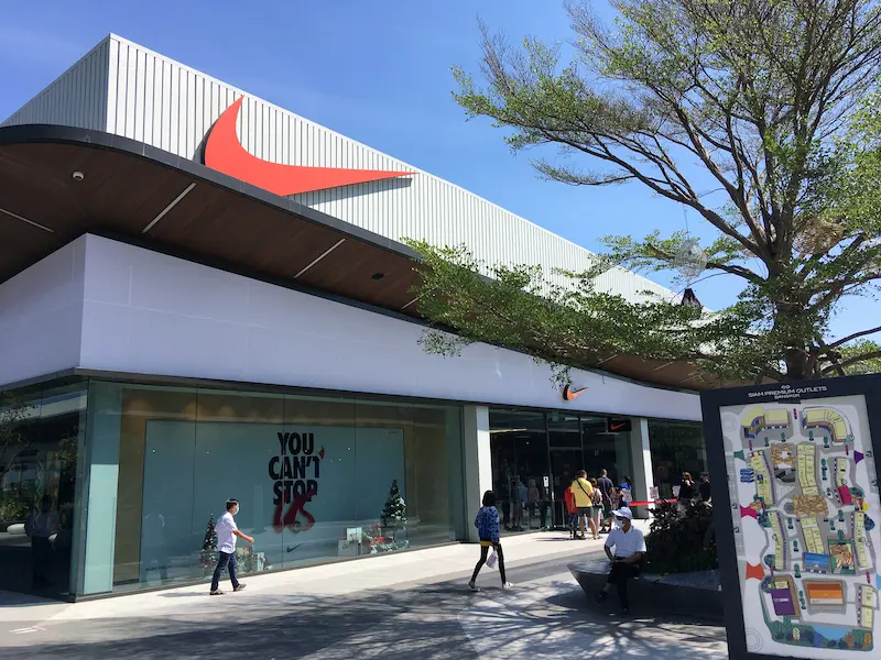 サイアム・プレミアム・アウトレット ナイキショップ&フロアディレクトリ